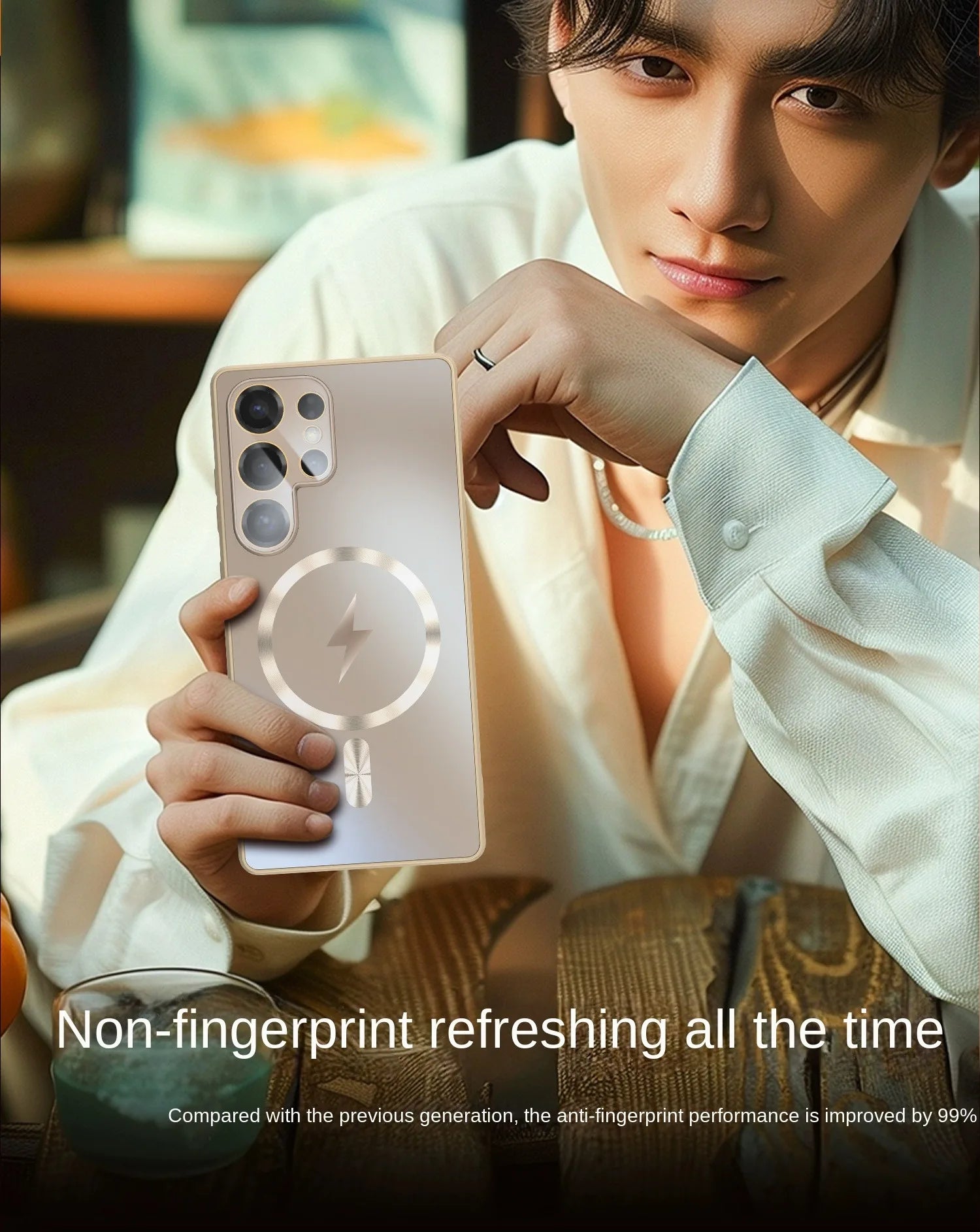 Ultra-Thin AG Matte MagSafe Case for Samsung Galaxy S26 / S25 / S24 / S23 Series | Glass Lens Protector Shockproof Cover
