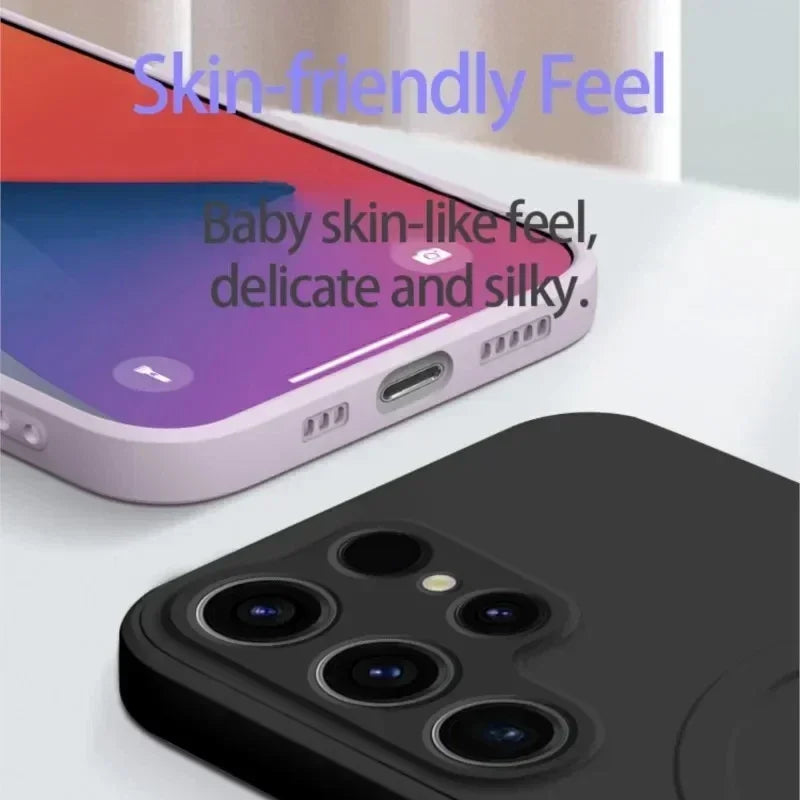 Samsung Galaxy Silicone Magnetic Case