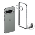 Aviation Aluminum Alloy Bumper Case for Google Pixel 10 / 9 / 8 / 7 Series with Metal Lens Cover
