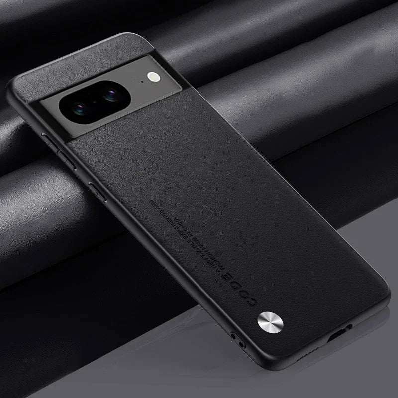 Carbon Fiber Leather & Silicone Case for Google Pixel