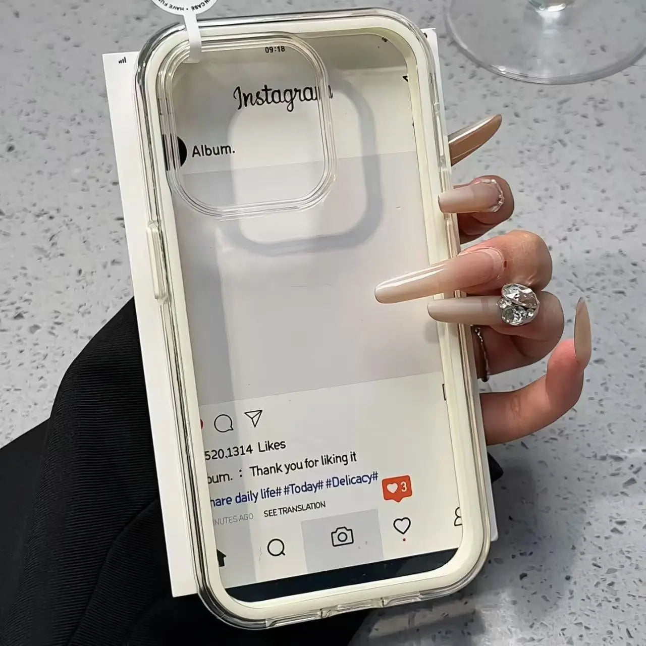 Clear Bumper Case for iPhone
