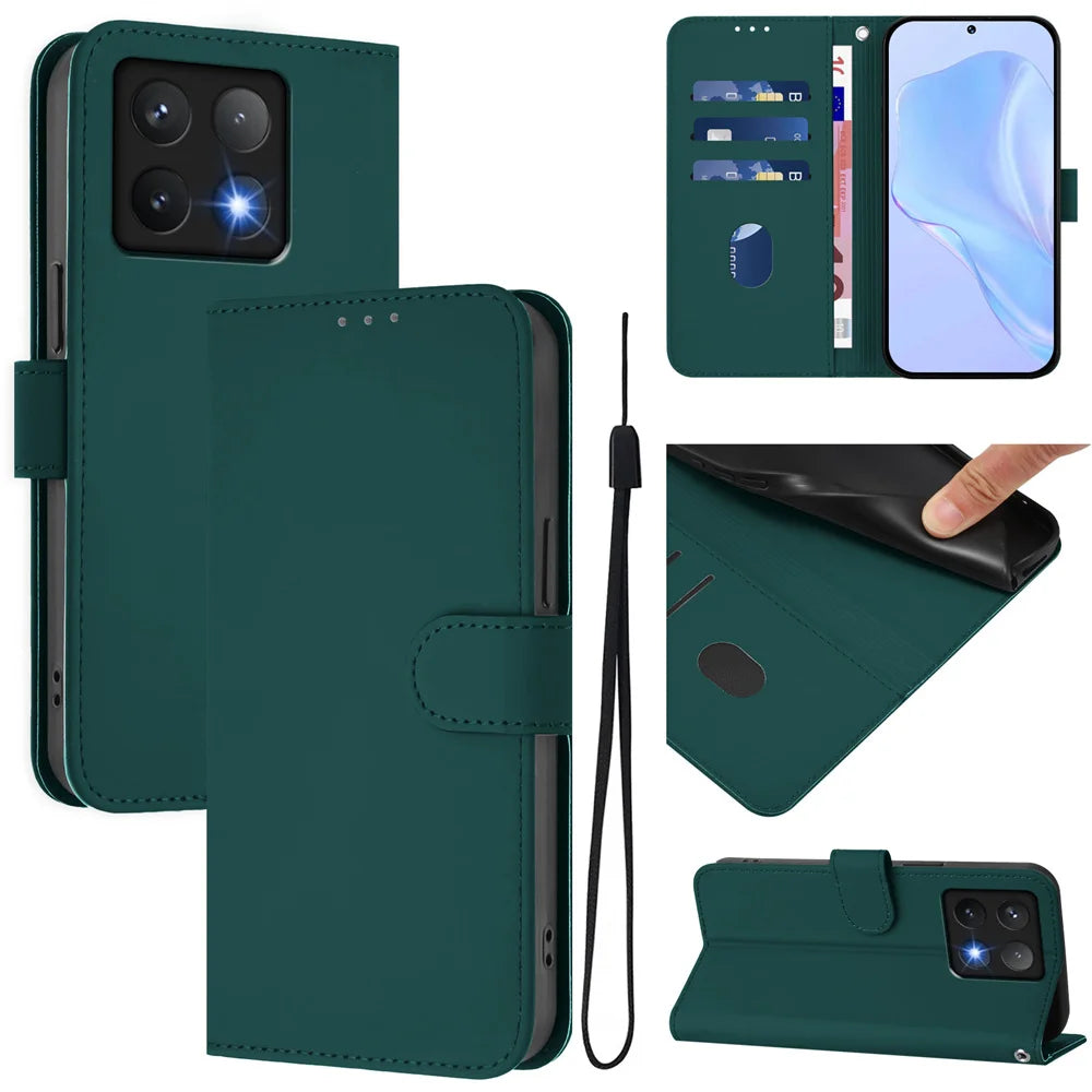 Magnetic Flip Leather Wallet Case – Google Pixel 6 / 7 / 8 / 9 / 10 Series