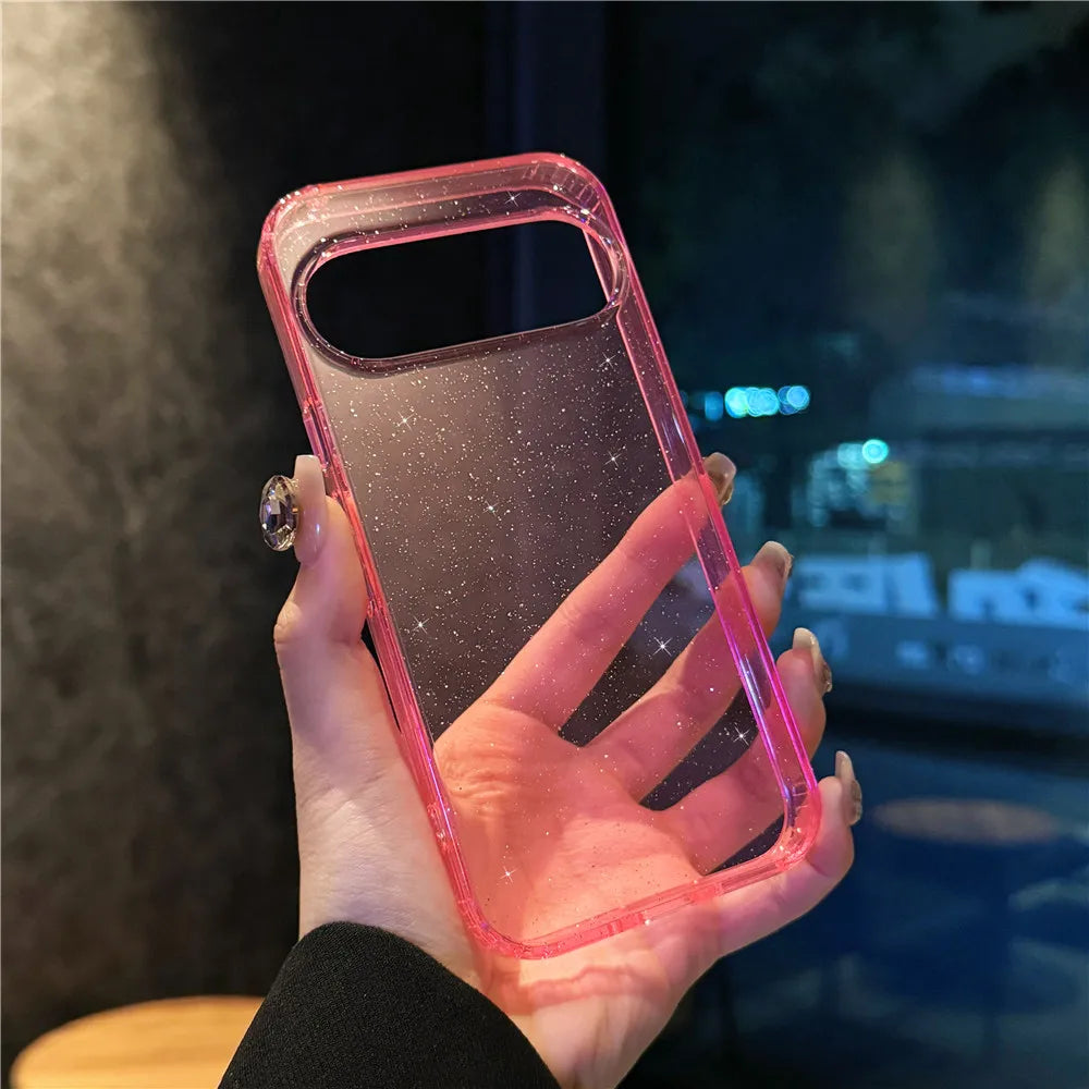 Glitter Clear Case for Google Pixel — Bling Starry Sky Shockproof Cover