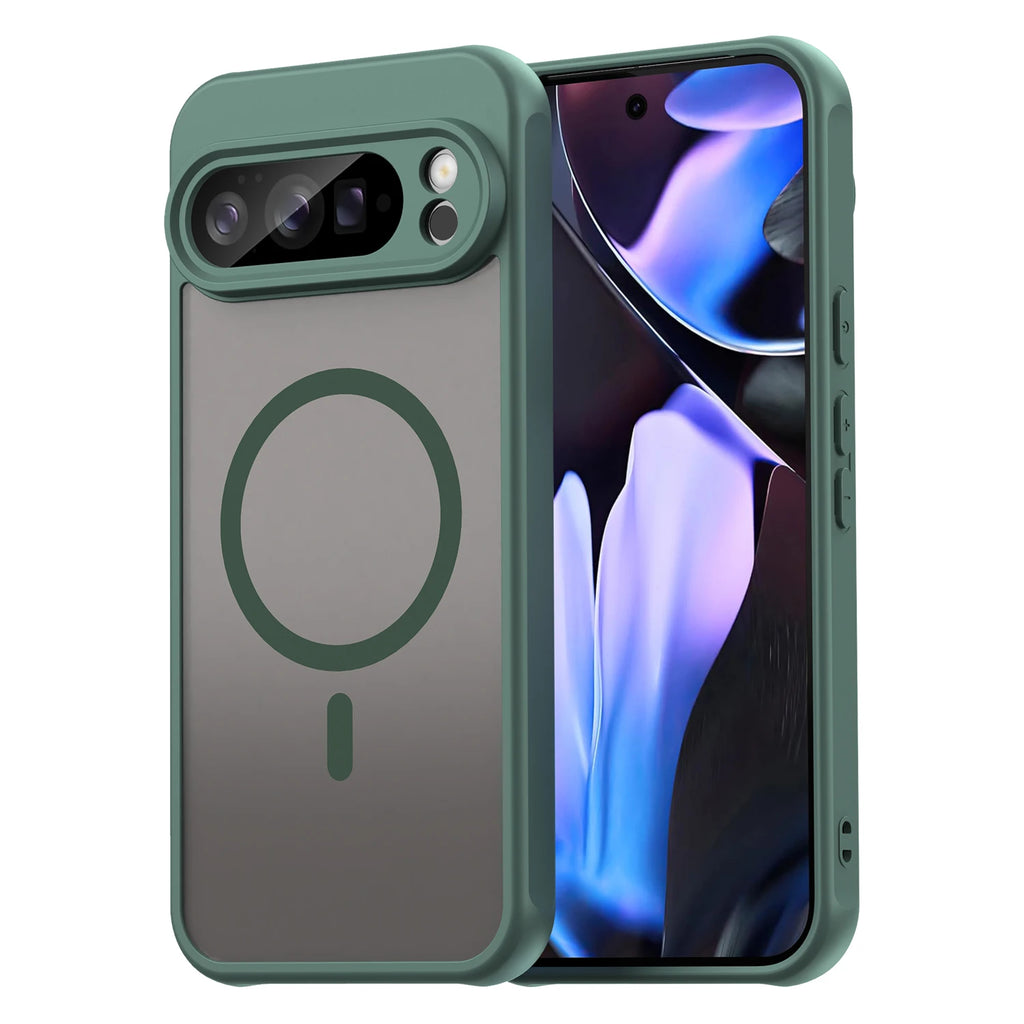 Matte Transparent Magnetic Case for Google Pixel