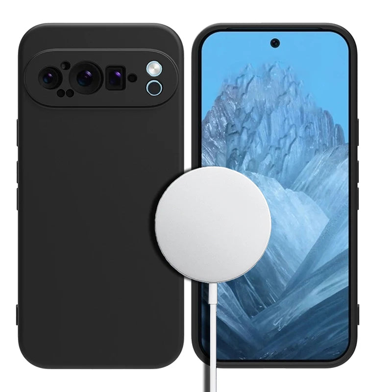 Luxury Liquid Silicone MagSafe Case for Google Pixel