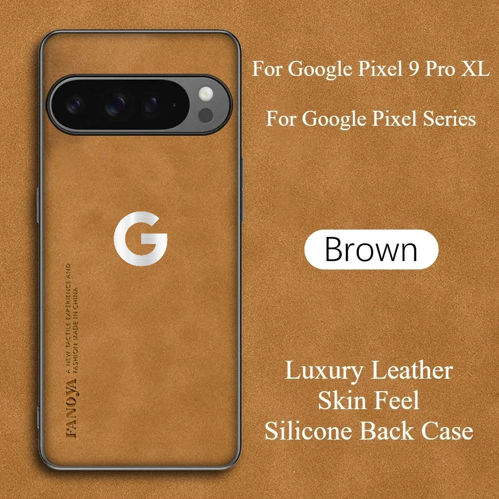Luxury Sheepskin Leather Case for Google Pixel 11 / 10 / 9 / 8 / 7 / 6 Series