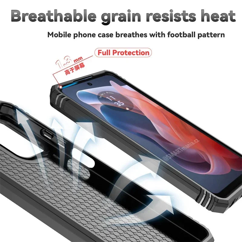 Armor Ring Holder Case for Motorola Moto G & E Series
