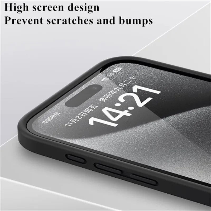 Liquid Silicone Case for Google Pixel 9A — Shockproof Soft Rubber Cover
