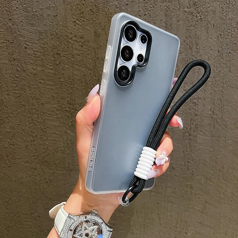 Samsung Galaxy Silicone Case with Lanyard