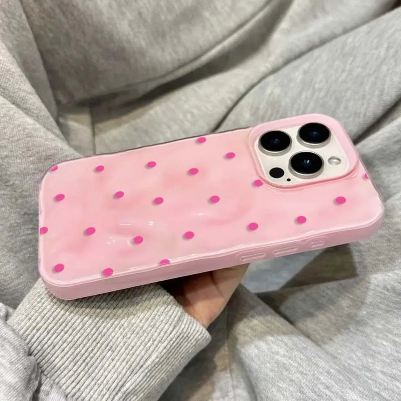 Polka Dot Soft Case for iPhone