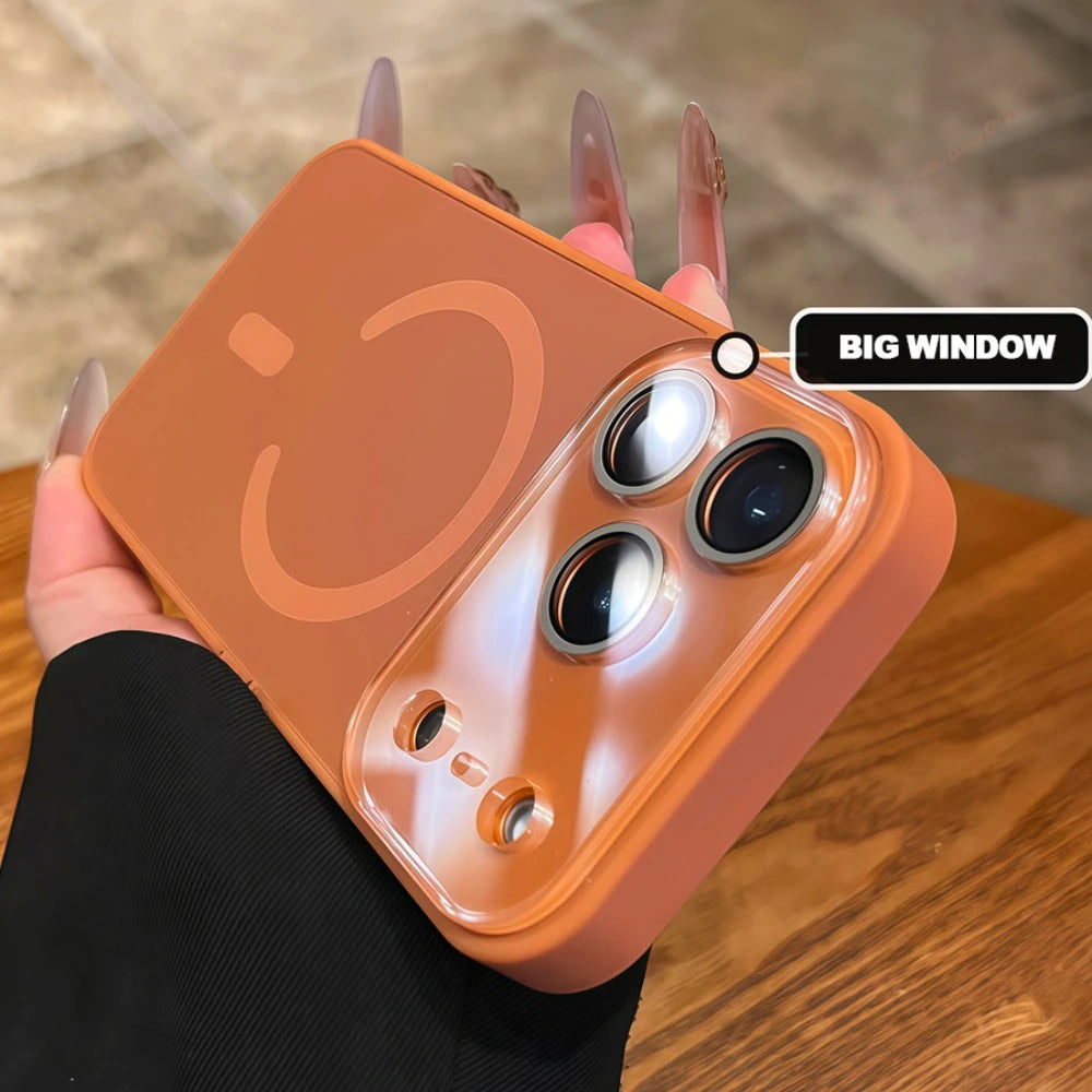 Magnetic MagSafe Phone Case for iPhone 12 13 14 15 16 17 / Pro / Pro Max / Air — Matte Shockproof Silicone Cover