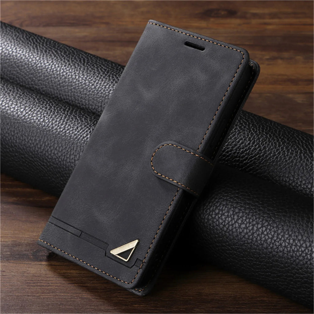 Samsung Galaxy PU Leather Flip Wallet Case