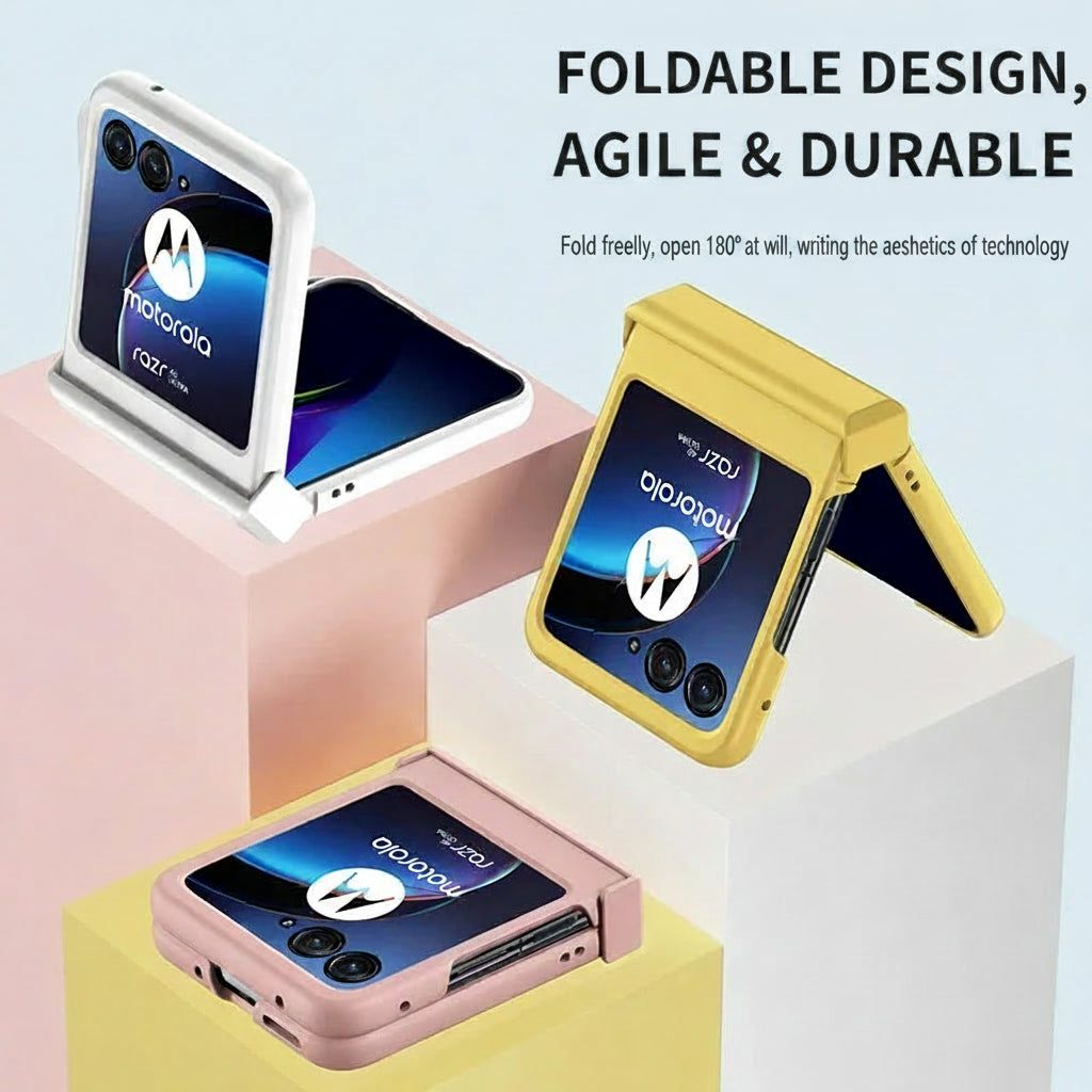 Skin-Feel Flip Case for Motorola Razr Series