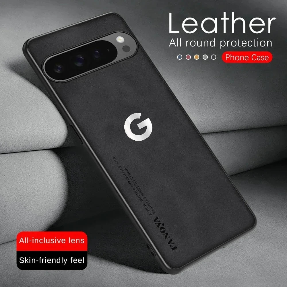 Luxury Sheepskin Leather Case for Google Pixel 11 / 10 / 9 / 8 / 7 / 6 Series