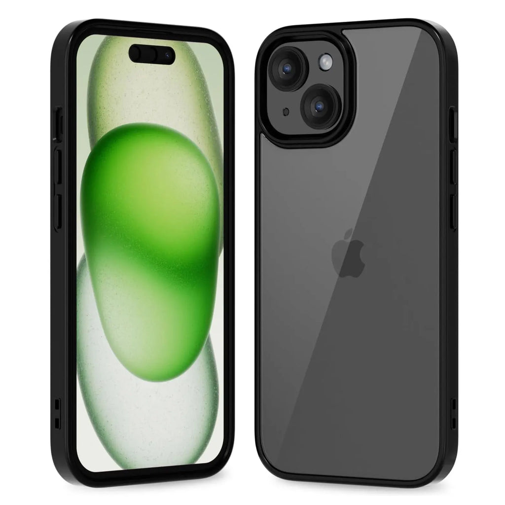 Colour Silicone iPhone Case – Transparent Shockproof Bumper Cover