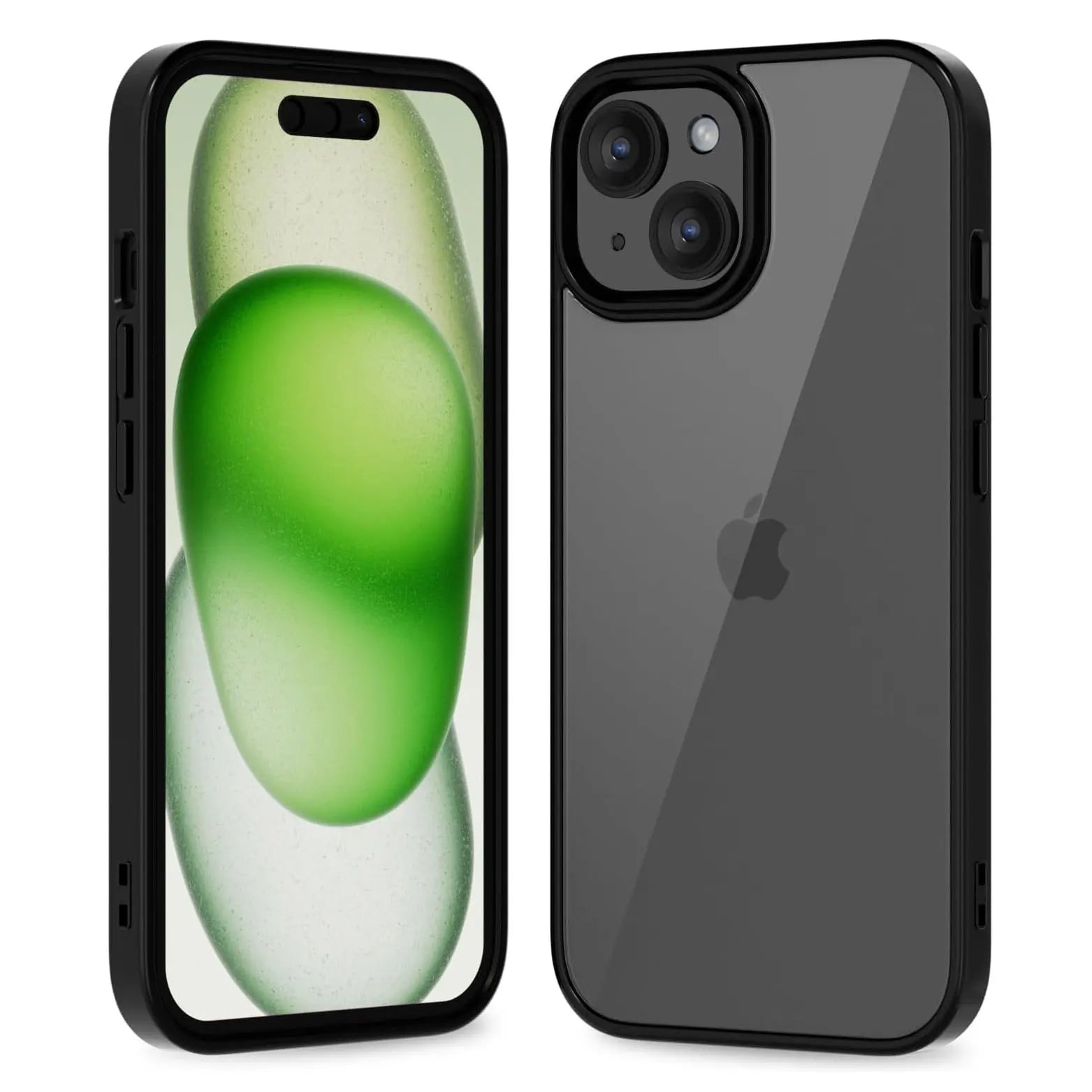 Colour Silicone iPhone Case – Transparent Shockproof Bumper Cover