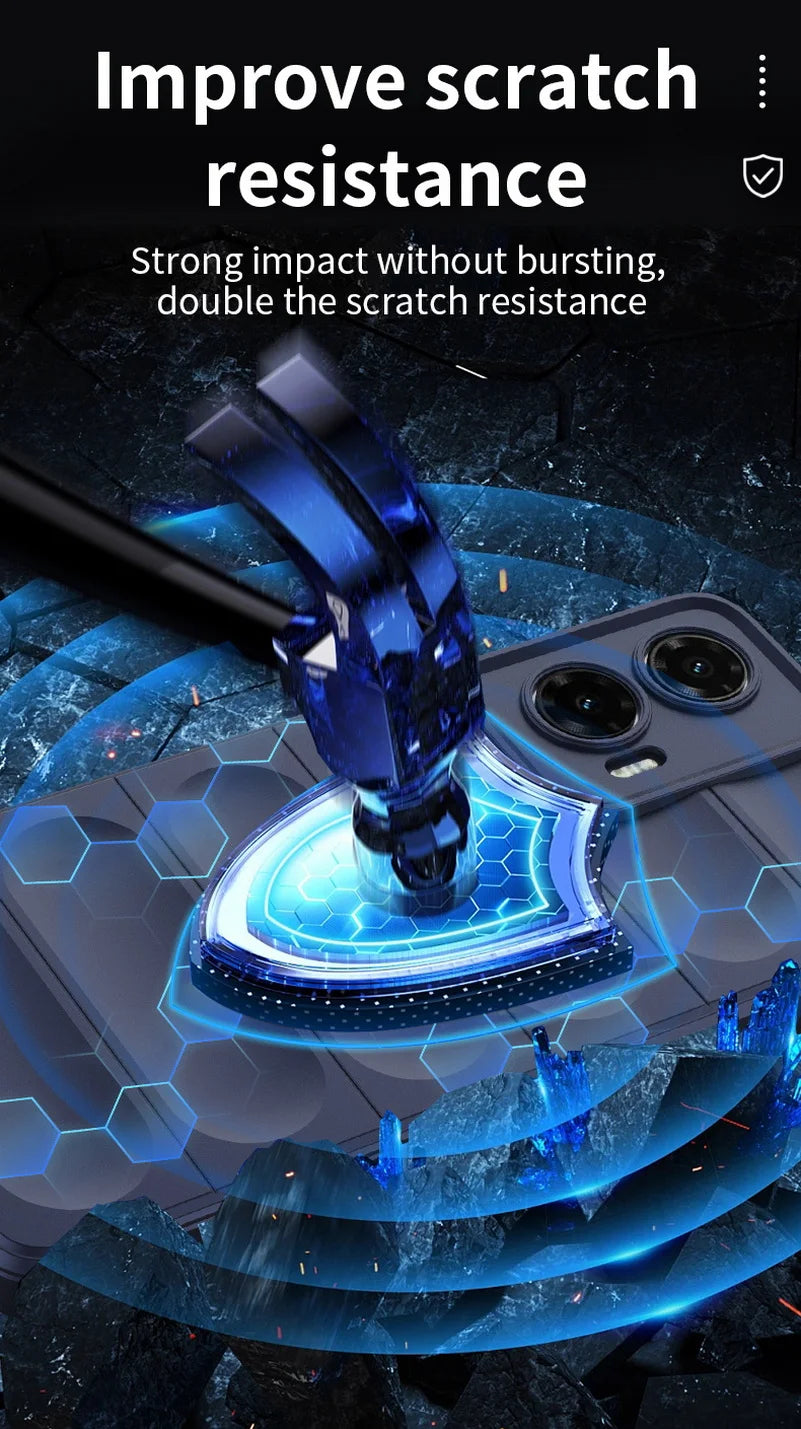 Heavy Duty Hybrid Armor Case for Motorola Moto G & Edge Series