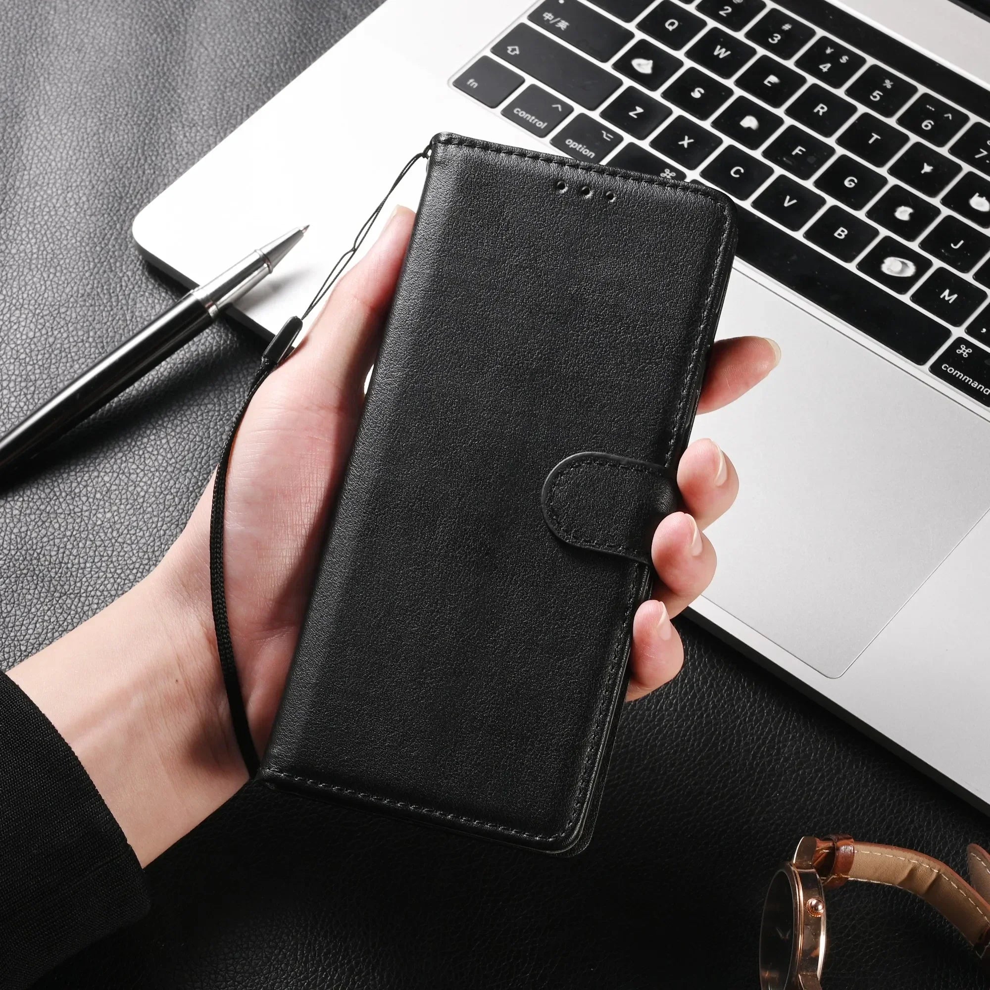 Samsung Galaxy Leather Wallet Case