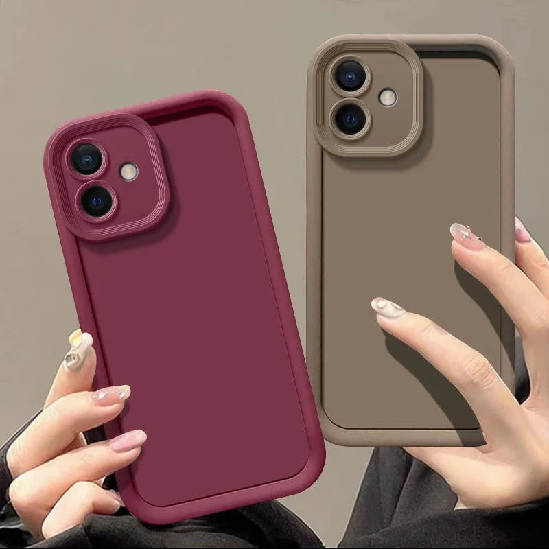 Matte Soft Silicone Case for Motorola Moto G Series