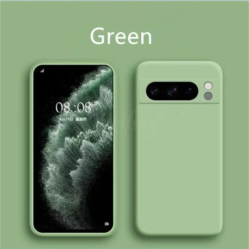 Liquid Silicone Soft TPU Case for Google Pixel 6–10 Pro XL
