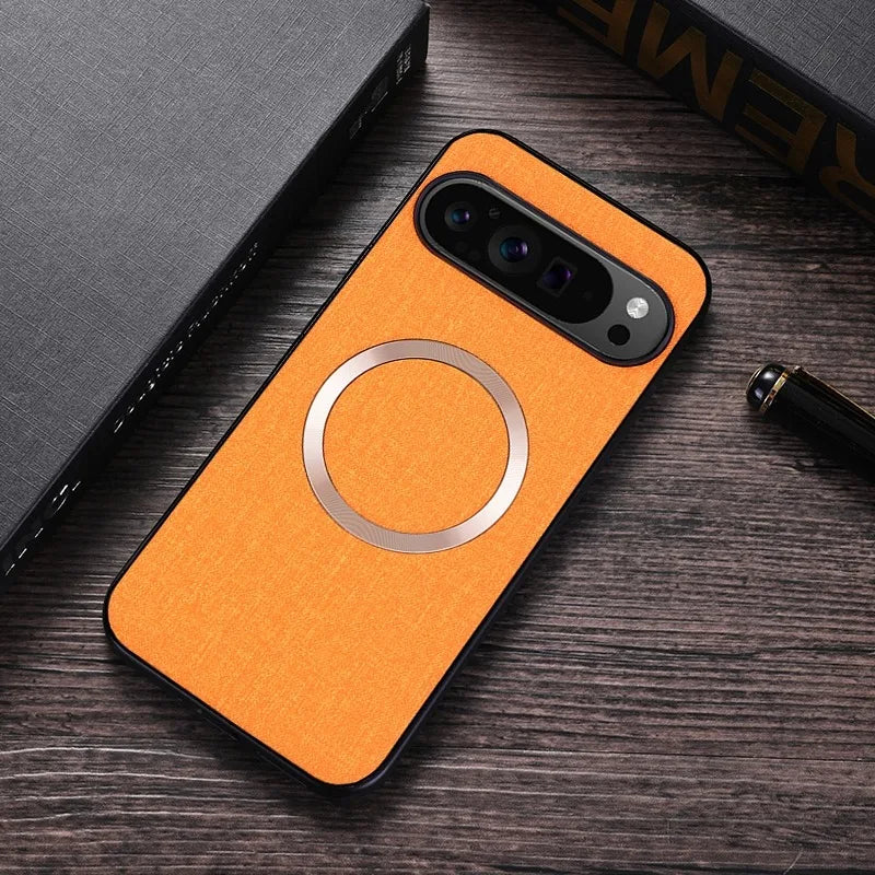 MagSafe Fabric Cloth Case for Google Pixel 6–10 Series