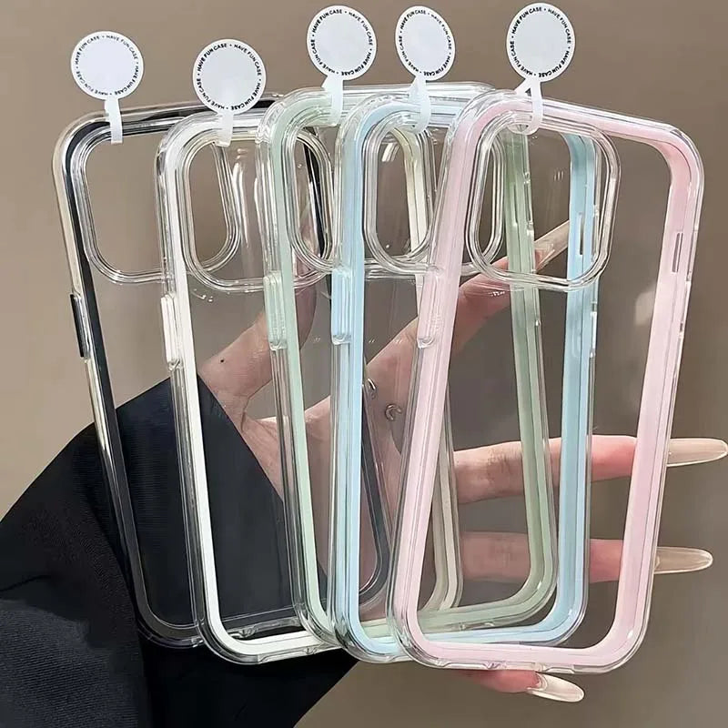 Clear Bumper Case for iPhone