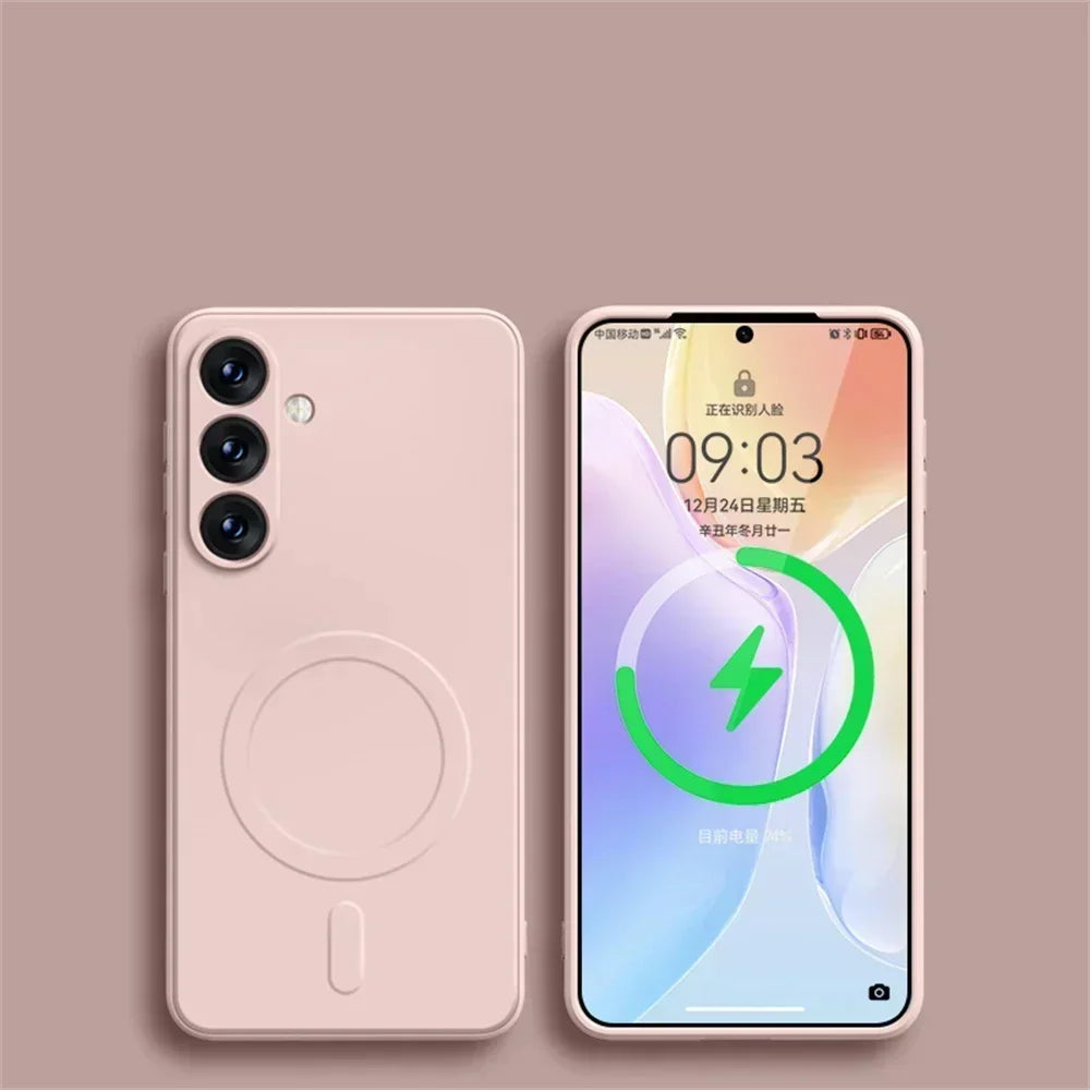 Samsung Galaxy Silicone Magnetic Case