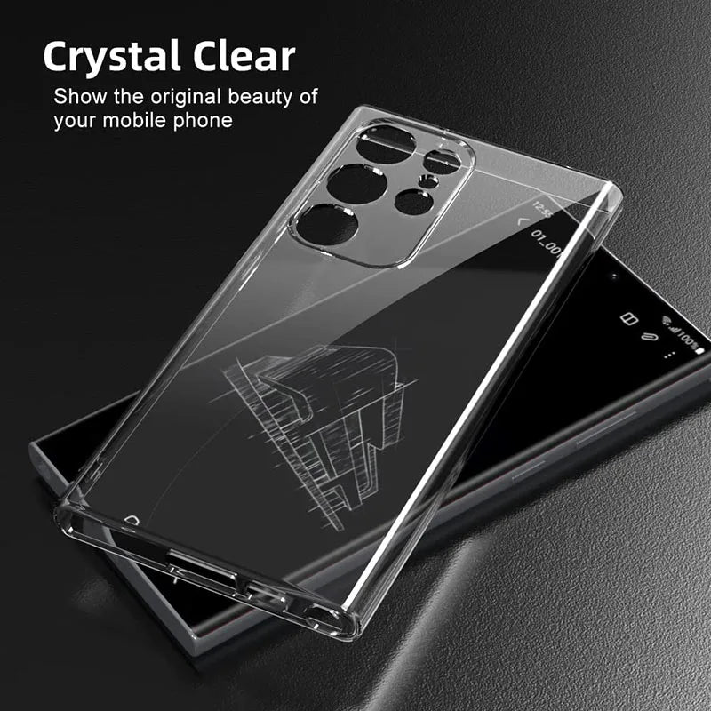Clear Silicone Case — Samsung Galaxy Series