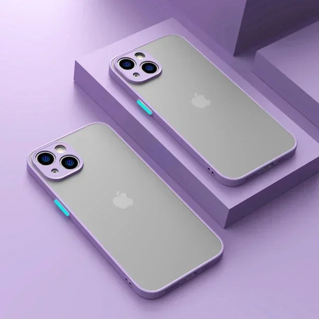 Matte Soft Silicone Case — iPhone 6–15 Series