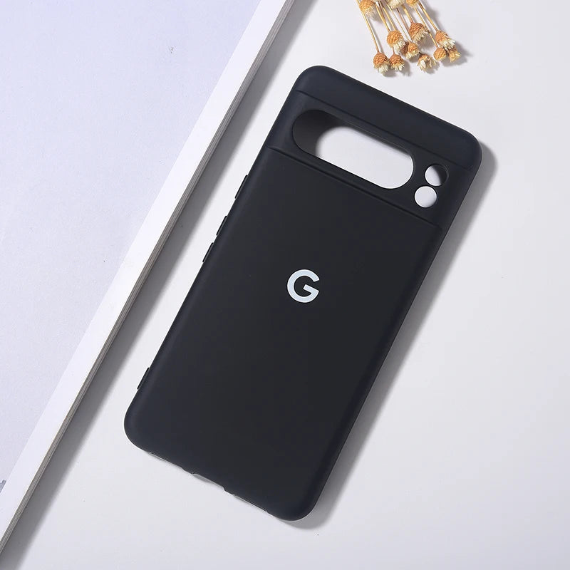 Slim Liquid Silicone Shockproof Case for Google Pixel