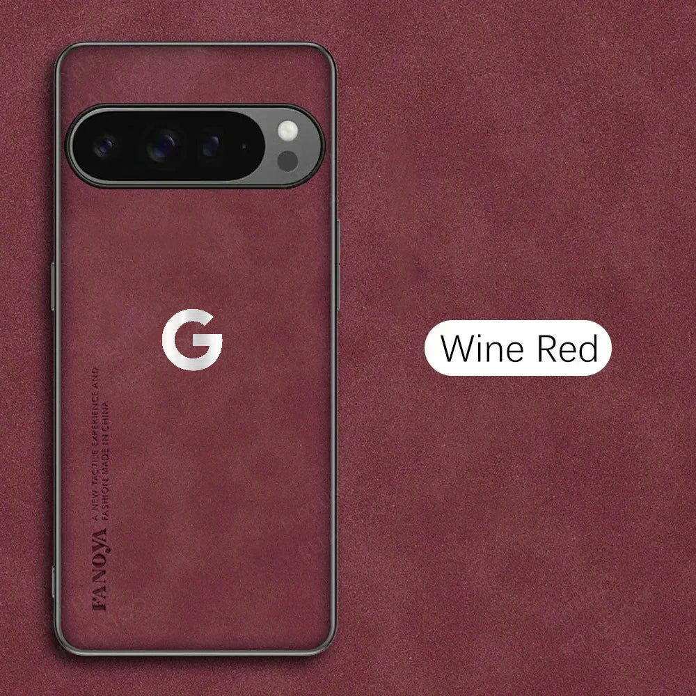 Luxury Sheepskin Leather Case for Google Pixel 11 / 10 / 9 / 8 / 7 / 6 Series