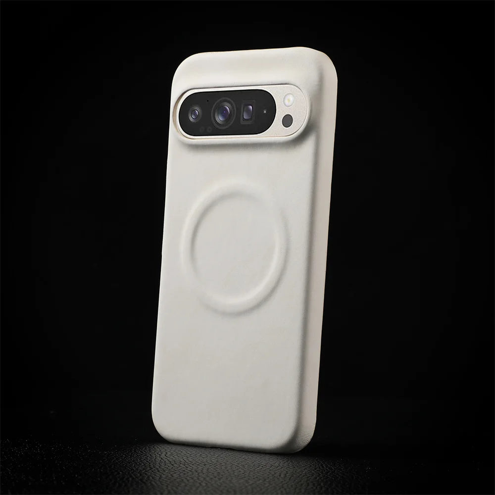 Luxury Sheepskin Leather MagSafe Case for Google Pixel 11 / 10 / 9 / 8 / 7 Series