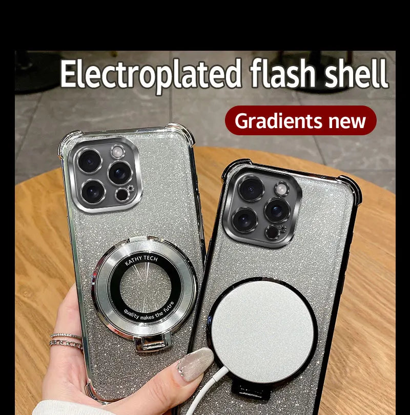 Motorola Magnetic Glitter Phone Case
