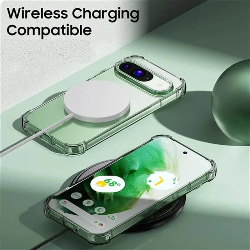 Clear Shockproof Bumper Case for Google Pixel