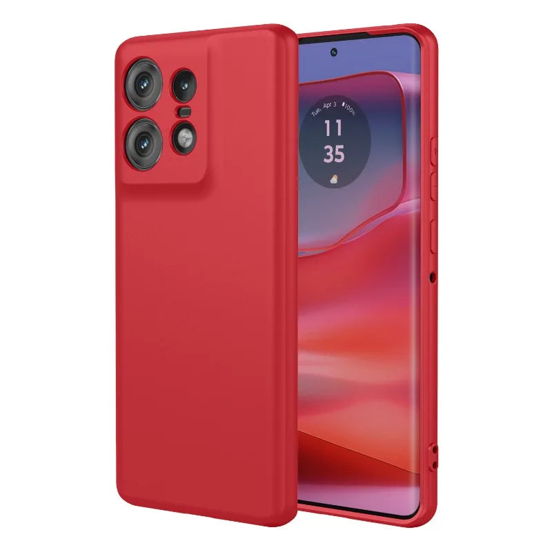 Flexible Liquid Silicone Case for Motorola Edge Series