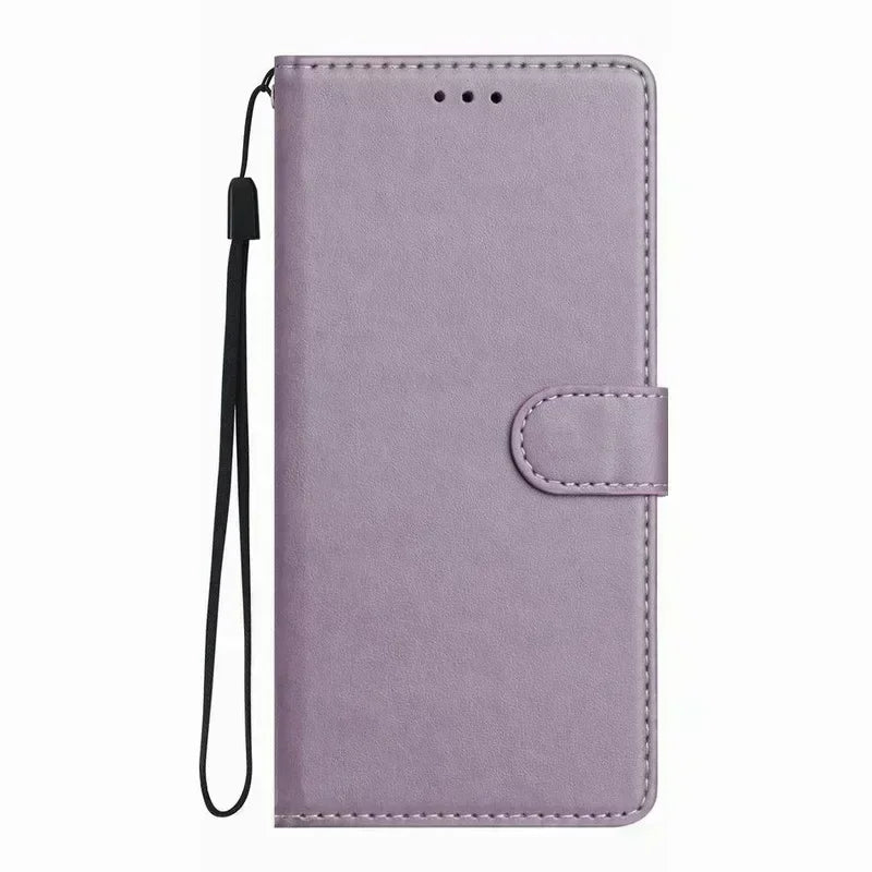 PU Leather Wallet Flip Case — Motorola Moto G Series