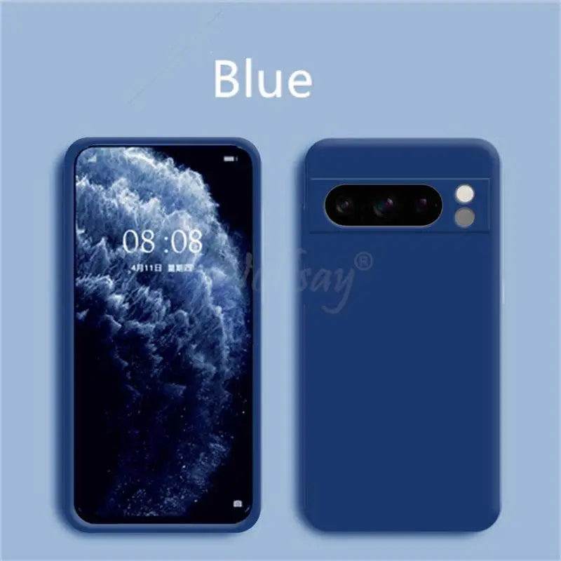 Liquid Silicone Soft TPU Case for Google Pixel 6–10 Pro XL