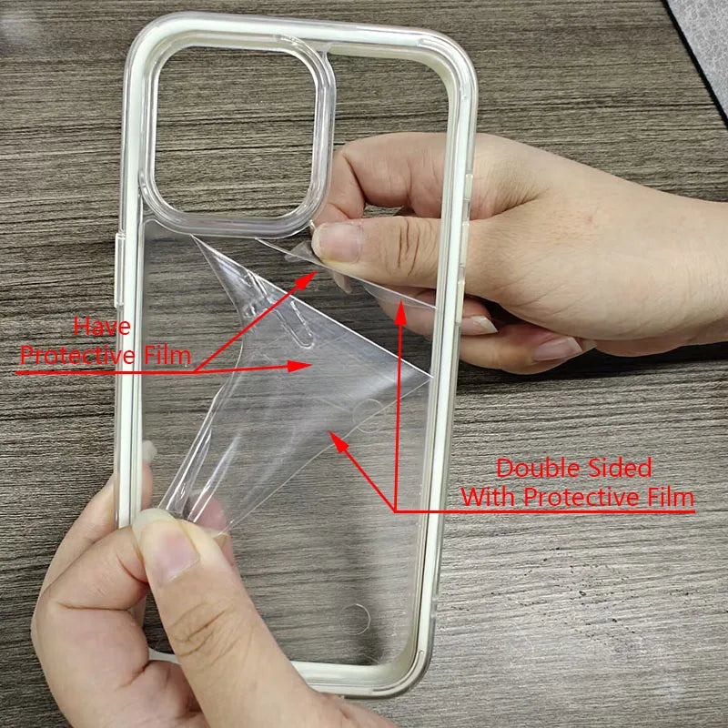 Clear Bumper Case for iPhone