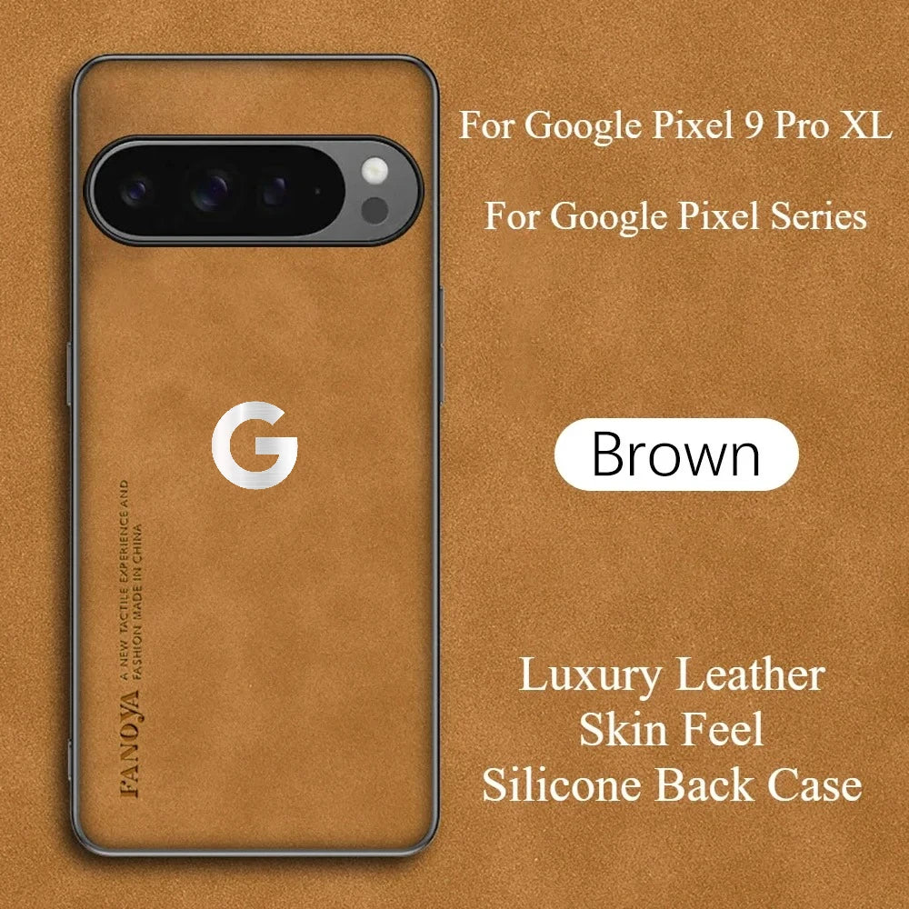Luxury Sheepskin Leather Case for Google Pixel 11 / 10 / 9 / 8 / 7 / 6 Series
