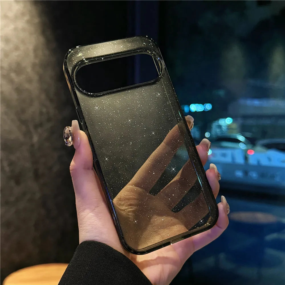 Glitter Clear Case for Google Pixel — Bling Starry Sky Shockproof Cover
