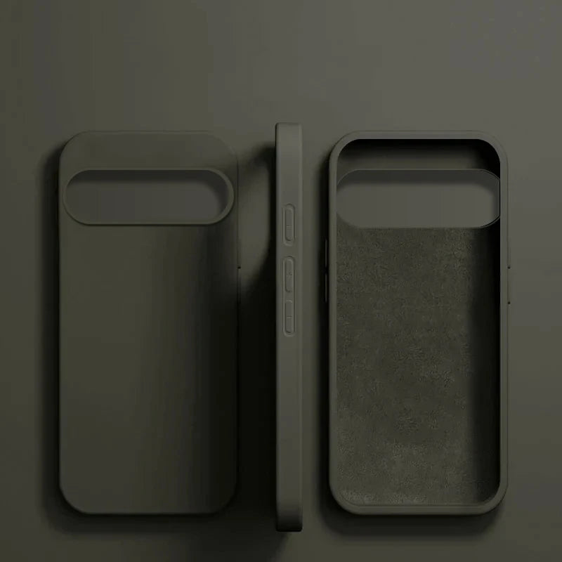 Luxury Liquid Silicone Case for Google Pixel 6–9 Pro XL