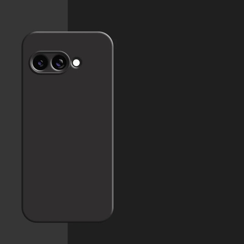 Liquid Silicone Case for Google Pixel 9A — Shockproof Soft Rubber Cover