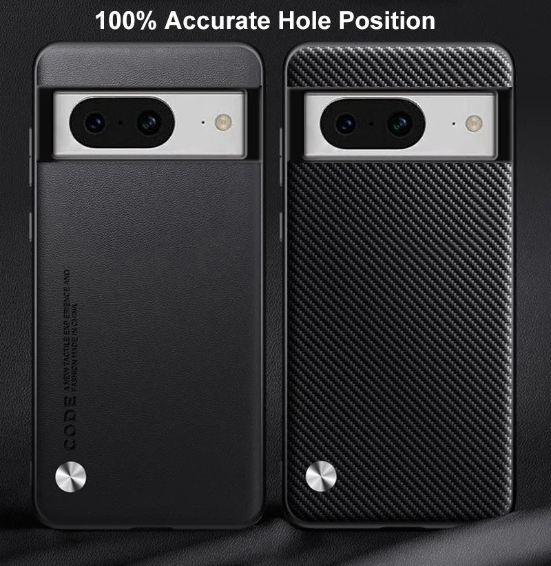 Luxury PU Leather & Silicone Case for Google Pixel 8 / 7 / 6 Series