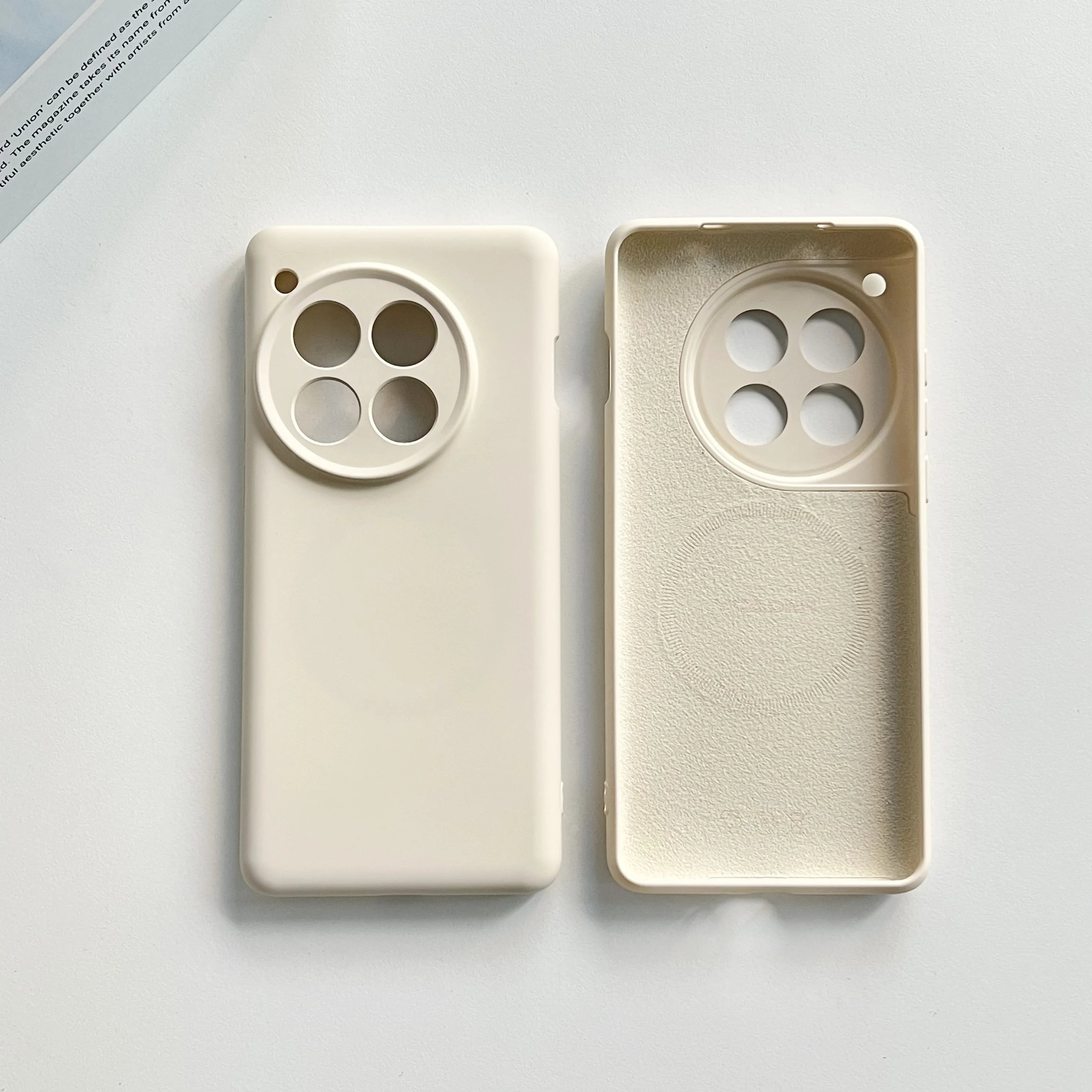 MagSafe Liquid Silicone Case for OnePlus 15 / 13 / 12 / Ace 6 / Ace 5 Pro – Camera Protection Cover