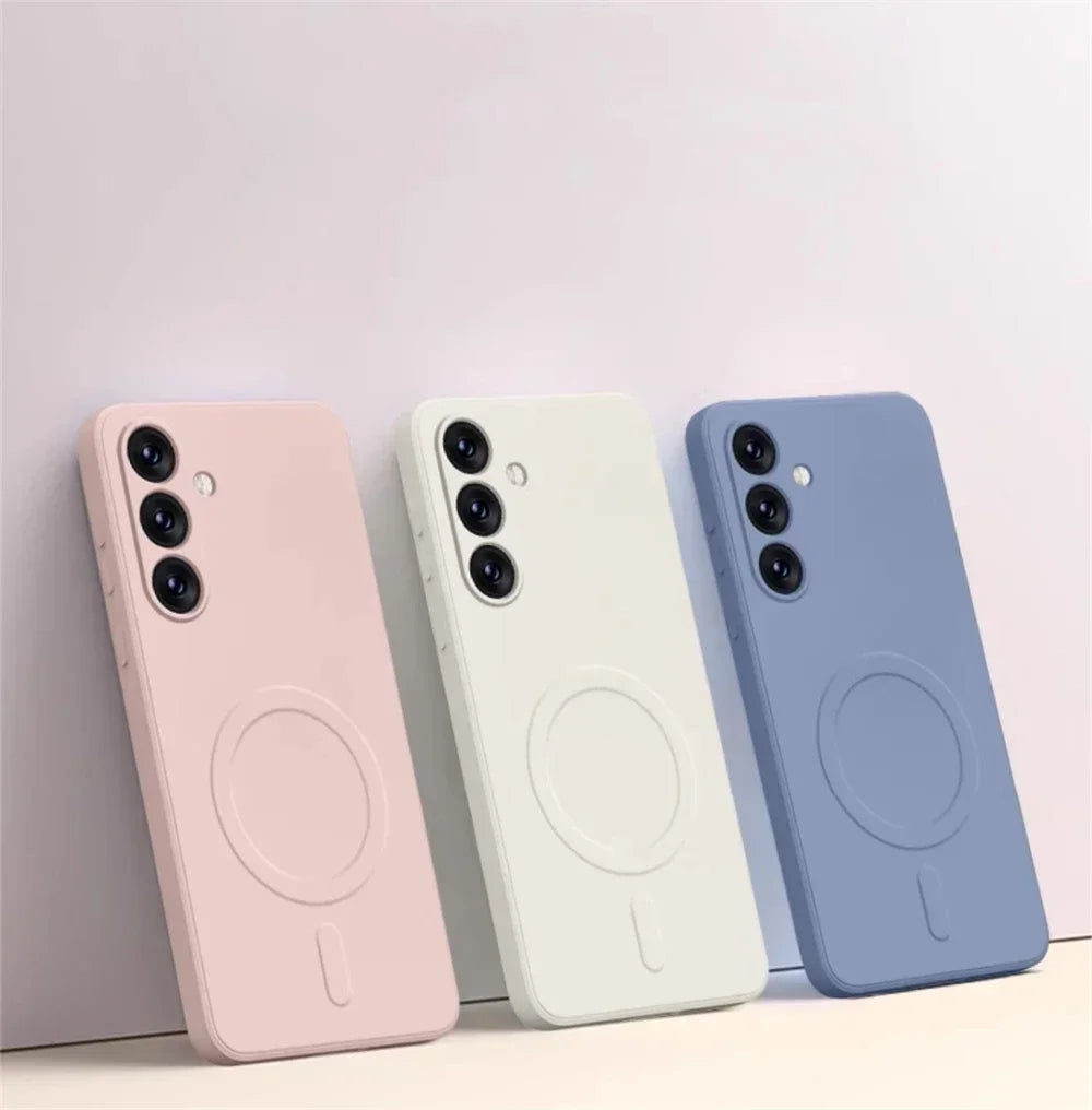 Samsung Galaxy Silicone Magnetic Case