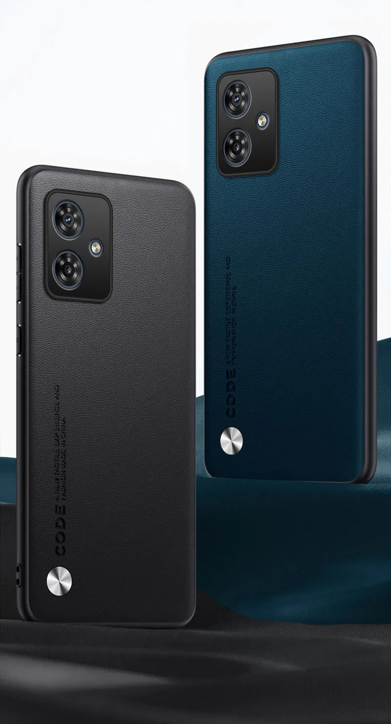 Moto G Series PU Leather Case