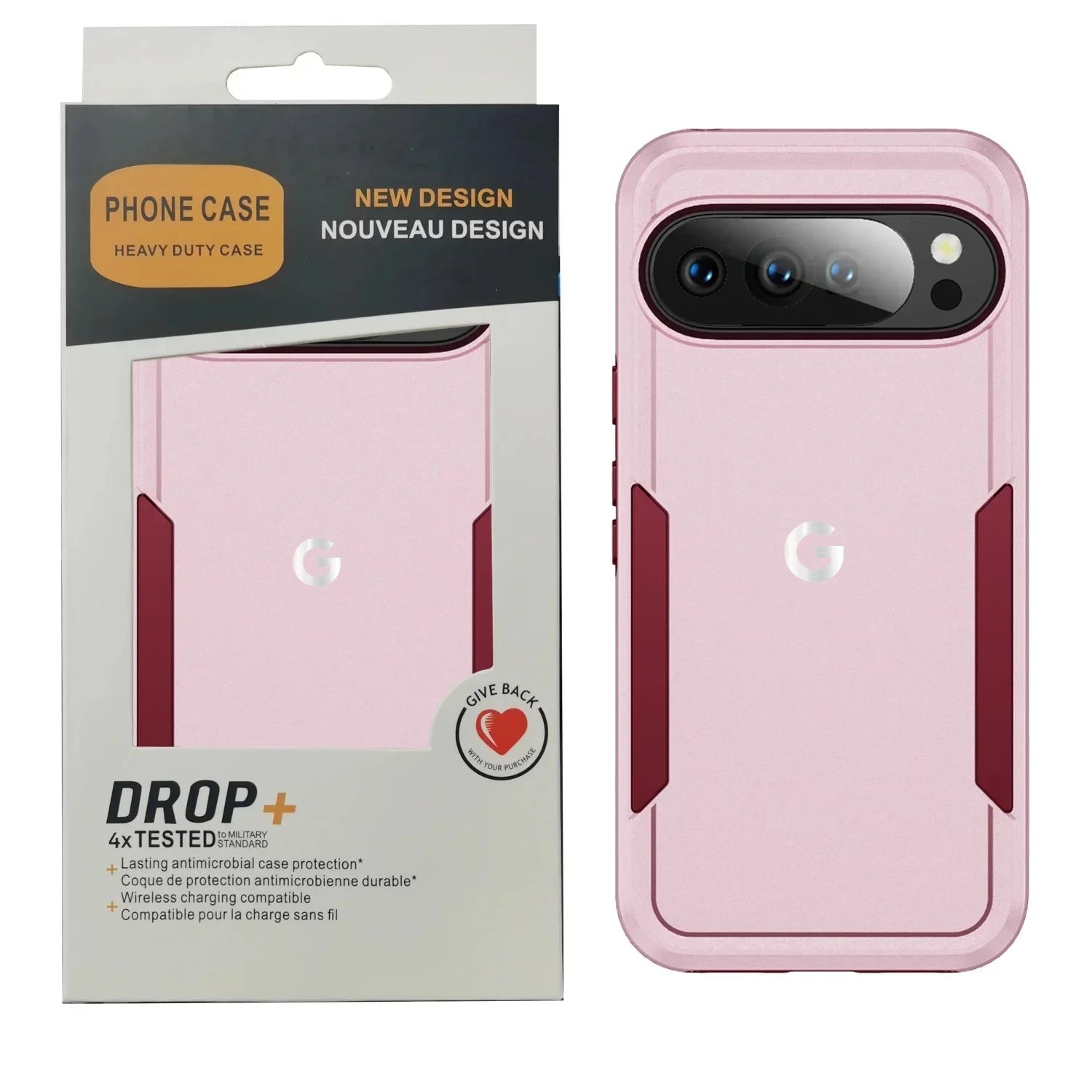 Heavy Duty Rugged Armor Case for Google Pixel