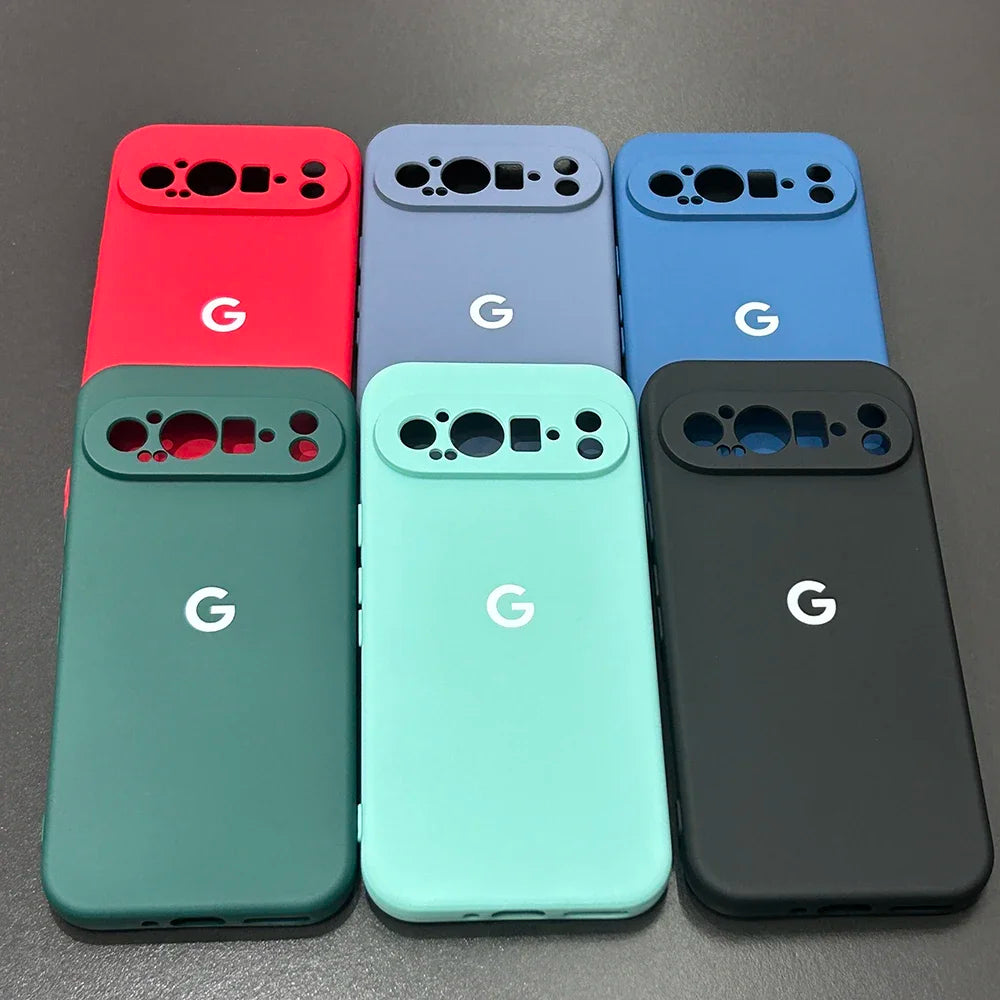 Liquid Silicone Case for Google Pixel 5–10 Series