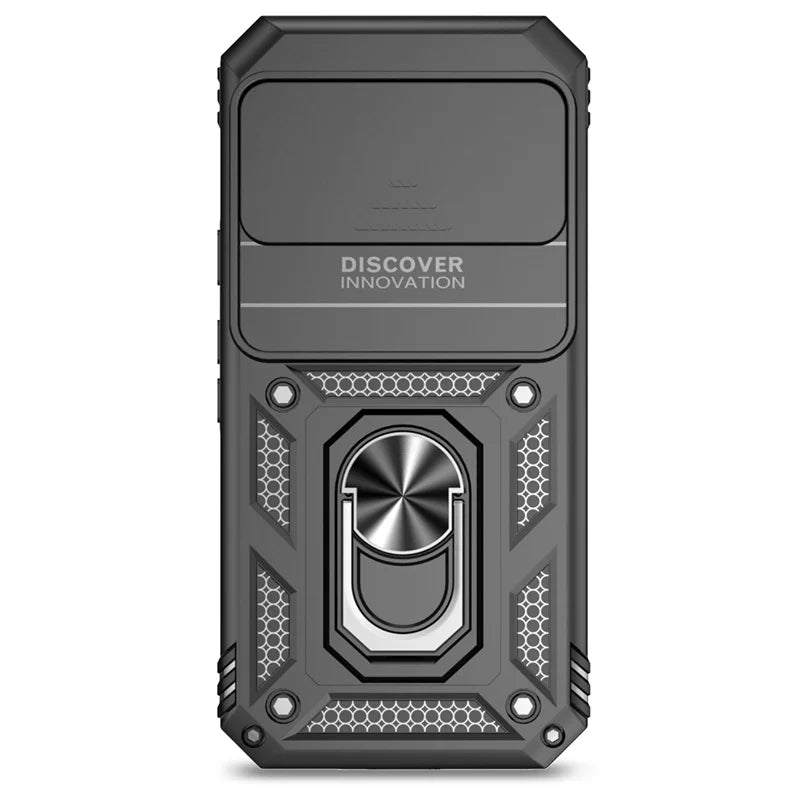 Armor Magnetic Ring Bracket Case for Google Pixel 6–10 Pro XL
