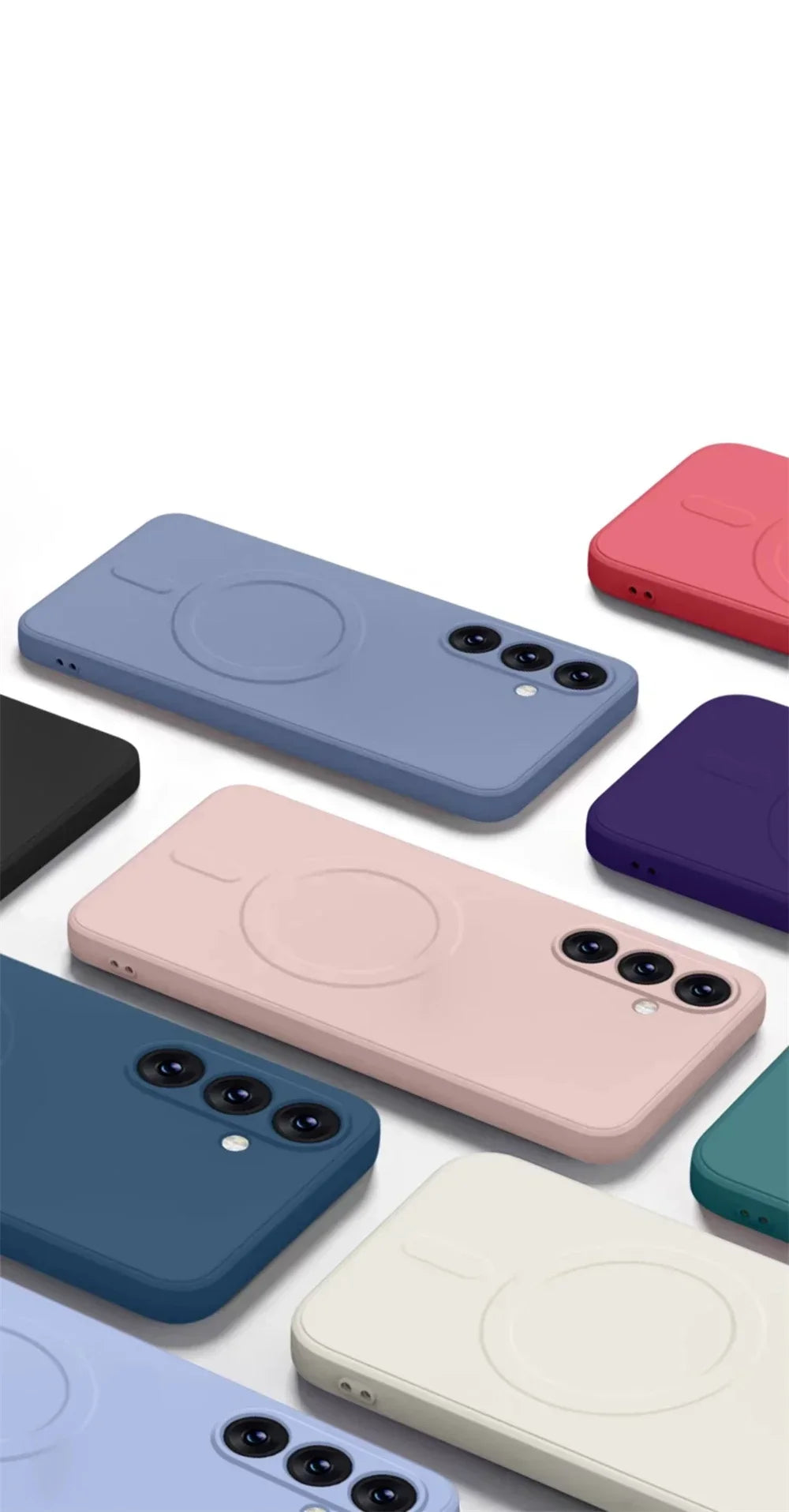 Samsung Galaxy Silicone Magnetic Case